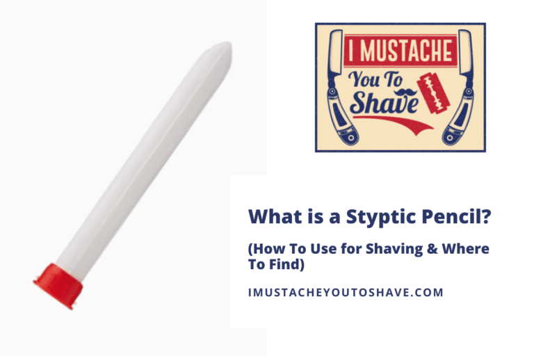 What is a Styptic Pencil? (How To Use for Shaving & Where To Find)