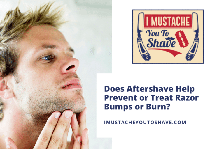 Does Aftershave Help Prevent or Treat Razor Bumps or Burn?