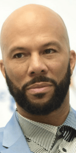 Rapper and Actor Common sporting a well-groomed full beard.